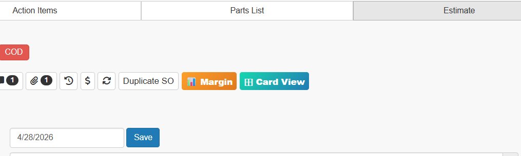 Margin button on SO