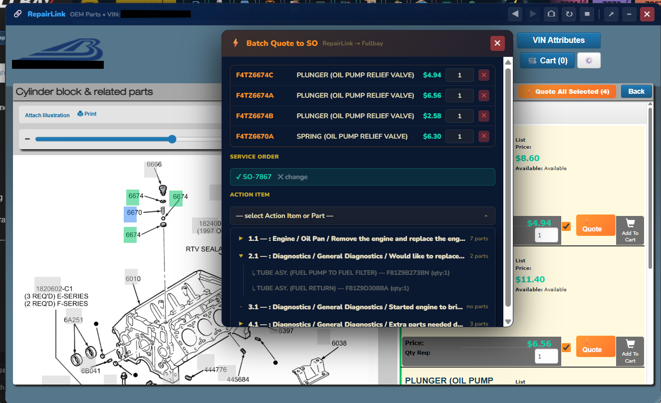 RepairLink diagram attached to SO